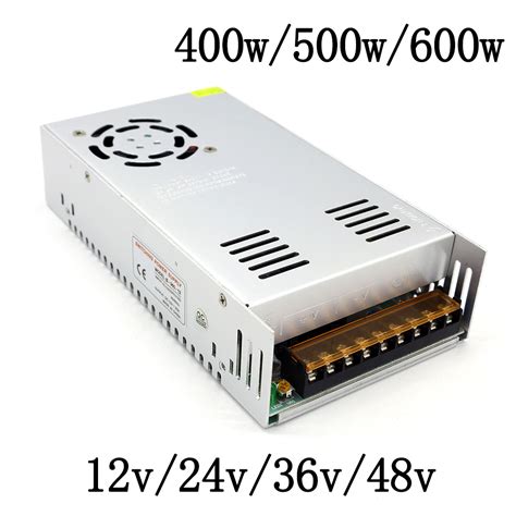 400w 500w 600w Switching Power Supply Light Transformer Ac 110v 220v To Dc 5v 12v 24v 36v 48v