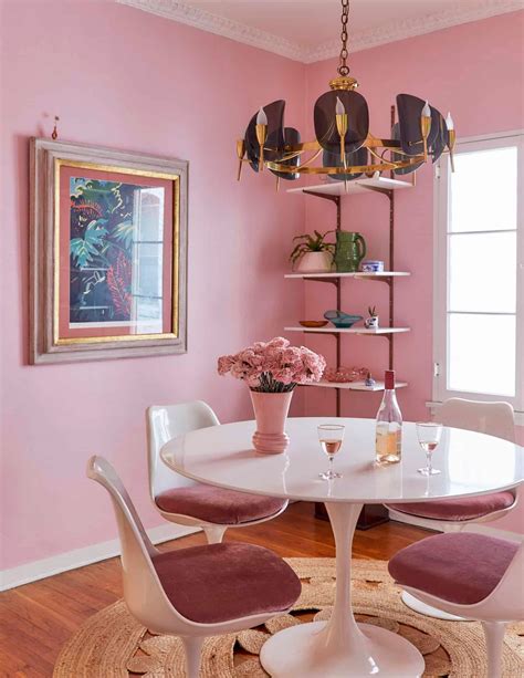 The Pink Dining Room Erik Designed BEFORE He Found His Apartment