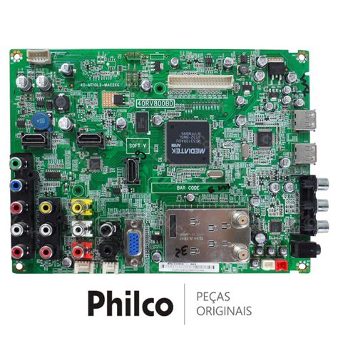 Placa Principal 40RV800BD Para TV Philco PH32E PH32M4 PH42M2