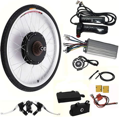 Ebike Rear Wheel Conversion Kit 26 48v 1000w Electric Bike Motor