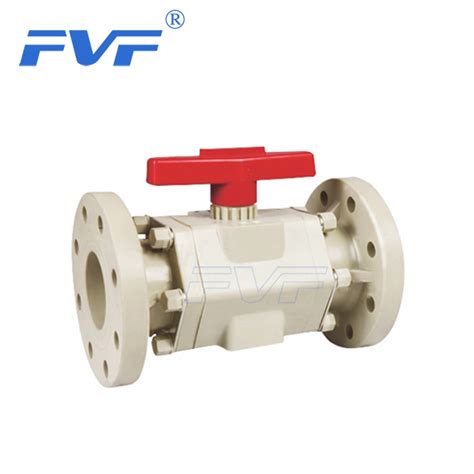 Pph Reinforced Flange Type Ball Valve Fvf Technology Co Limited