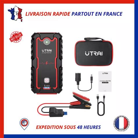 BOOSTER BATTERIE VOITURE 2000A Chargeur Démarrage 12V Portable