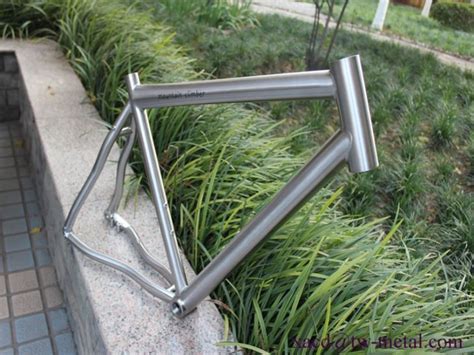 Customized Chinese Mtb Titanium Frame With Thru Axle Manufacturers