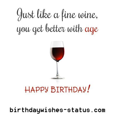 Funny Birthday Wine Quotes - ShortQuotes.cc