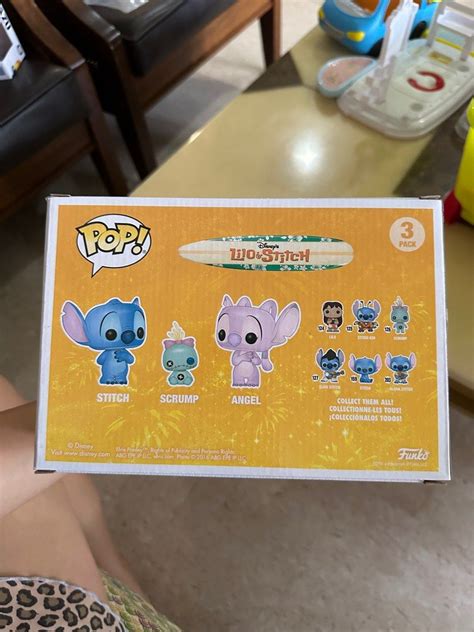 Lilo Stitch Pack Stitch Scrump Angel Funko Pop Disney Hobbies