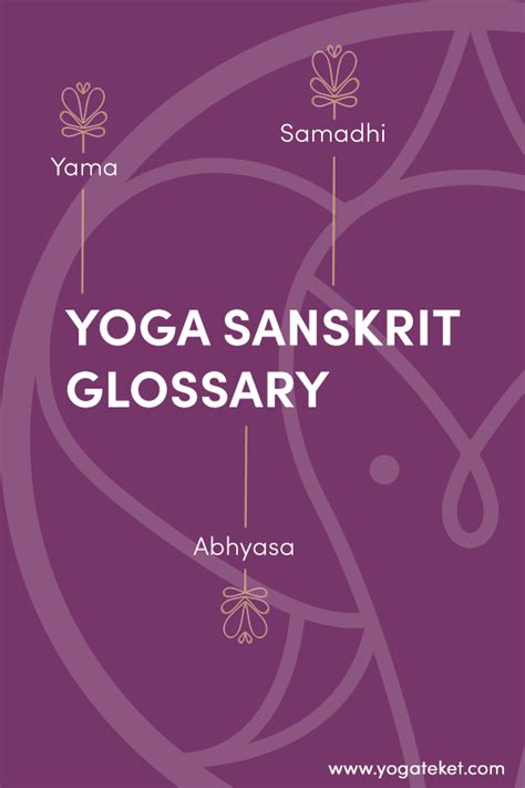 Get To Know All The Essential Sanskrit Terms With Our Glossary Pin It