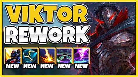 Viktor Can Upgrade Every Spell At Level 1 Now New Viktor Rework