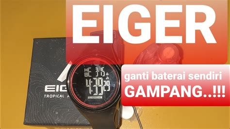 Eiger Ganti Baterai Menit Cara Tutorial Touchdigi Touchscreen