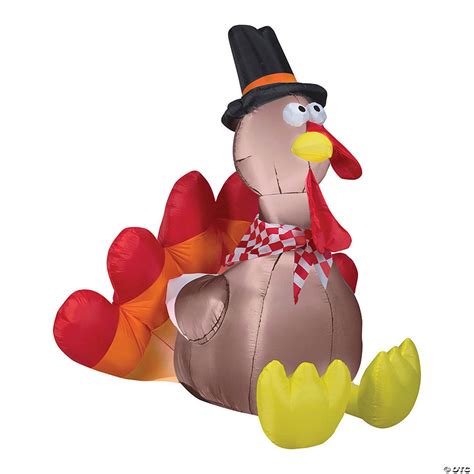 60" Blow Up Inflatable Turkey Outdoor Yard Decoration