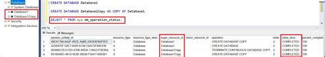 Azure Sql Database Copy Within The Same Server Stack Overflow