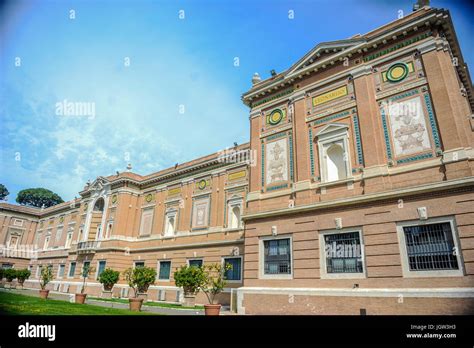 Pinacoteca Gallery And The Giardino Quadrato Or Square Garden In The