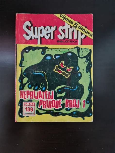 Alan Ford Super Strip Biblioteka Br 42 Neprijatelj Prirode Broj 1