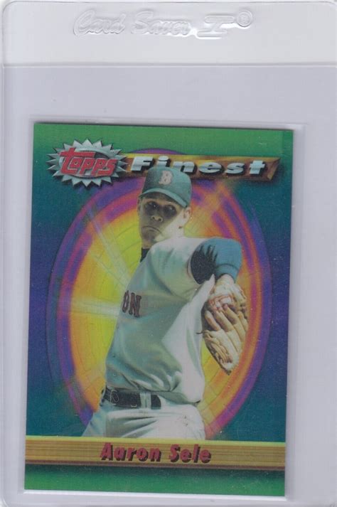 1994 TOPPS FINEST AARON SELE BOSTON RED SOX FIN REFRACTOR 6 FREE