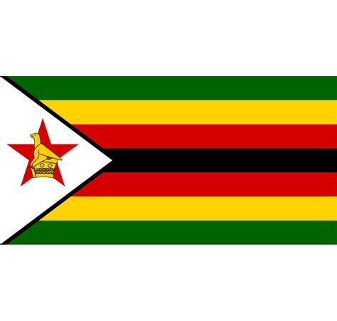 Zimbabwe Flag And Coat Of Arms Svg Png Zimbabwean Africa Etsy