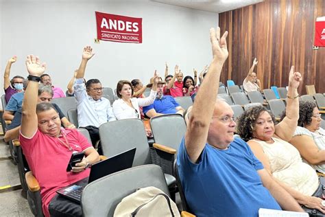 Assembleia Elege Delegados As E Suplentes Para Congresso Do Andes Sn