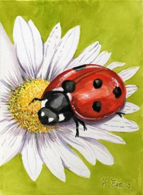 Ladybird Art For Sale Ladybird Art Ladybug Art Art Painting | Hot Sex ...