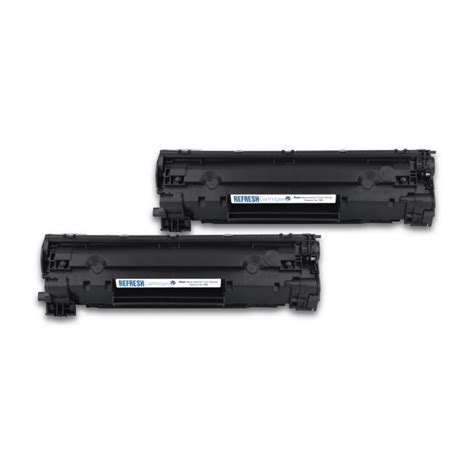 Canon Black Remanufactured Toner Cartridge Twin Pack