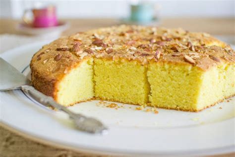 Sfoof - Vegan Lebanese Yellow Tea Cake Recipe | LEBANESE RECIPES