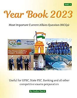 OBJECTIVE Most Important Current Affairs Question MCQs 2023 Volume