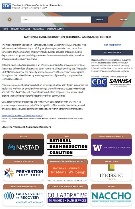 The National Harm Reduction Technical Assistance Center Playbook