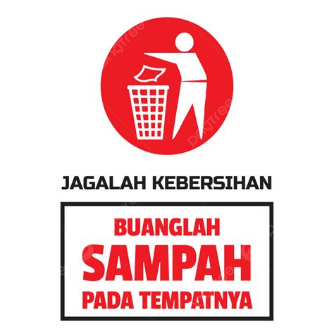 Png Image Logo Buang Sampah Pada Tempatnya Png Buang Sampah Images ...