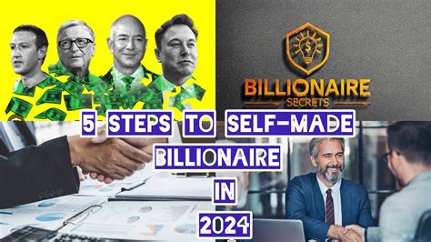 Billionaire In 2024 Quick Five Steps To Becoming A Billionaire In 2024 Youtube