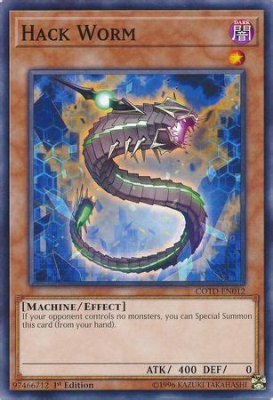 Hack Worm Code Of The Duelist St Edition Yugioh Trollandtoad