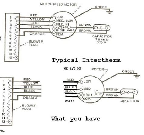 Electric Motor Wire Diagram