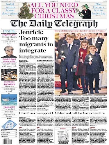 The Daily Telegraph 9 December 2023 Ebooks And Magazines