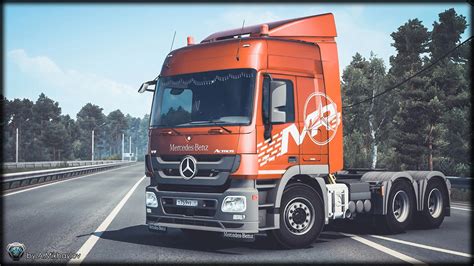 MB Actros MP3 MULTICOLOR SkinPack V1 0 ETS2 ETS2 ATS Mod