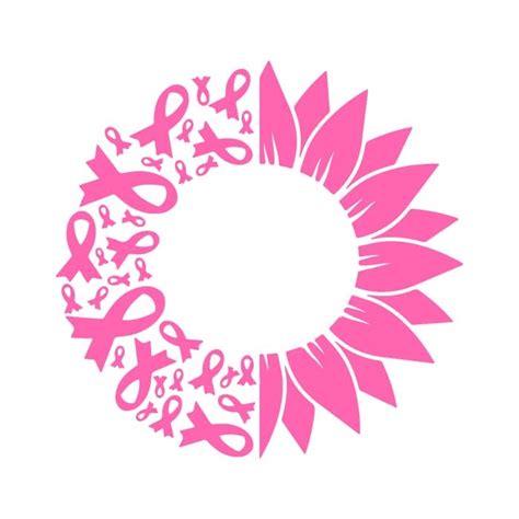 Breast Cancer Svg Free Awareness Ribbon Svg Breastcancersvg