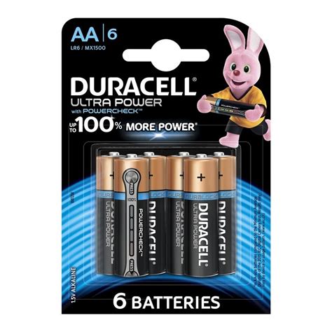 Pile Duracell Ultra Power Aa X Darty Guyane