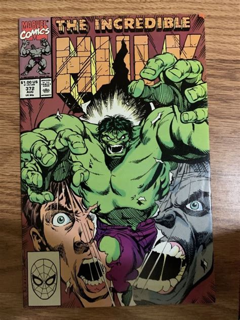 Marvel Comics Incredible Hulk 372 The Return Of Green Hulk Dale Keown