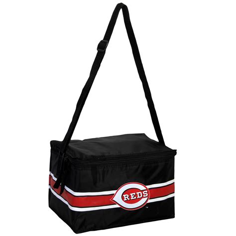 Cincinnati Reds Box Seat Lunch Cooler - Black