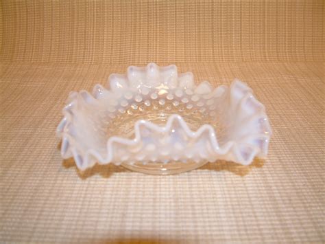 Fenton French Opalescent Hobnail Bon Bon Salado Creek Antiques