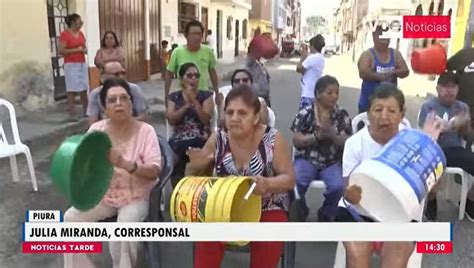 Piura vecinos denuncian falta de agua desde hace más 15 días TVPerú