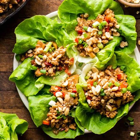 Asian Chicken Lettuce Wraps Better Than P F Chang S JoyFoodSunshine