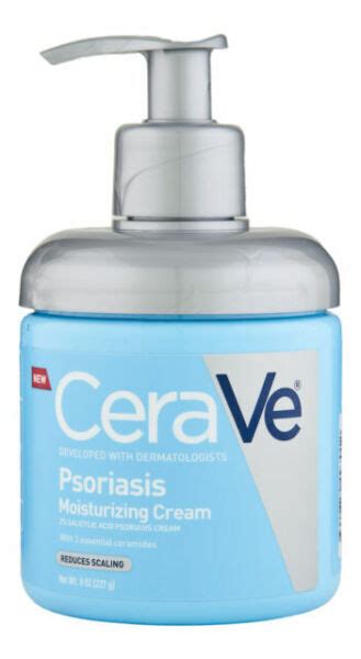 Cerave Psoriasis Moisturizing Cream Salicylic Acid 8oz For Sale