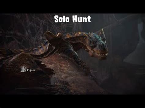 MHW Iceborne Tigrex Solo YouTube