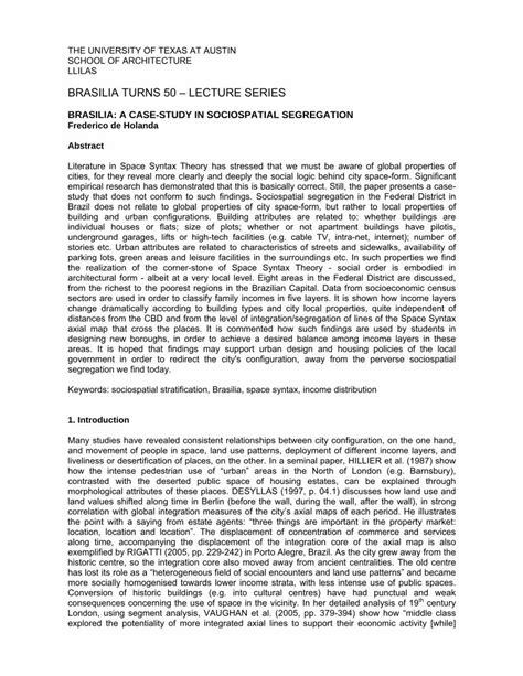 Pdf Brasilia Turns Lecture Serieslanic Utexas Edu Project Etext