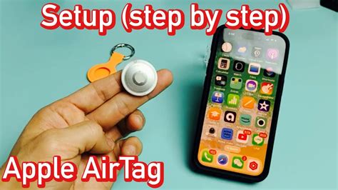 how to connect an airtag to my iphone