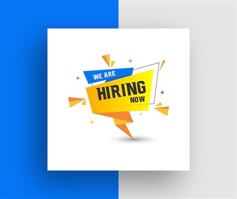 Premium Vector We Are Hiring Job Vacancy Social Media Post Or Square