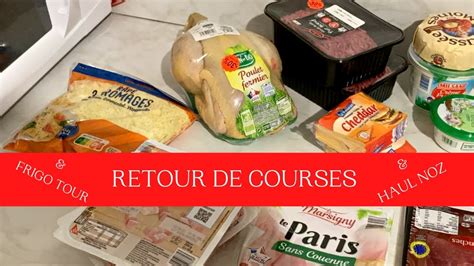 HAUL NOZ RETOUR DE COURSES ALDI I Tour Du Frigo YouTube