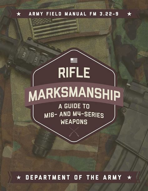 Rifle Marksmanship A Guide To M16 And M4 Series Weapons By Army