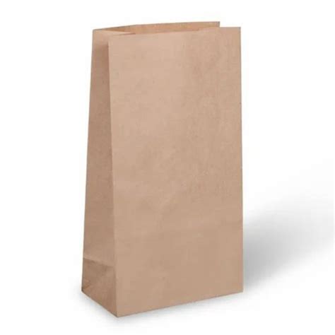 Brown Kraft Paper Bakery Bag Capacity 1kg At Rs 2piece In