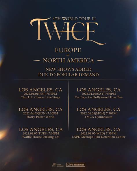 Breaking News Twice Adds 6 Additional European North American Dates To 4th World Tour Rkpop