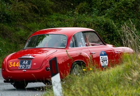 Alfa Romeo C Super Sprint Touring On An Old Racing Car In