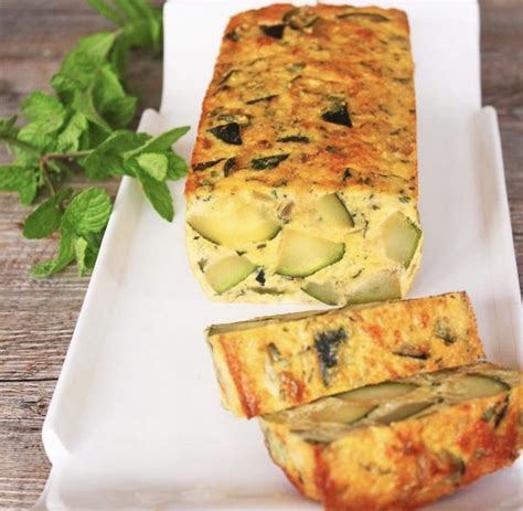 Terrine Aux Courgettes Et Au Basilic Une Recette Simplissime Et