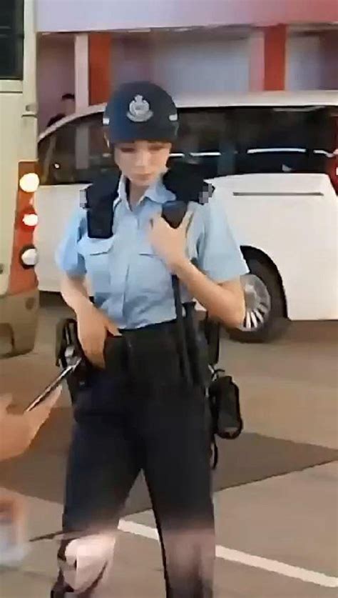 执勤画面疯传 香港最美女警被起底 世界万象 東方網 馬來西亞東方日報