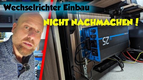 WECHSELRICHTER EINBAU ECTIVE SSI 25 Klappt Der Einbau Endlich